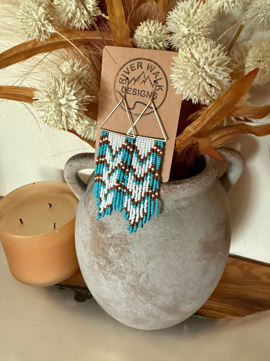 Blue chevron