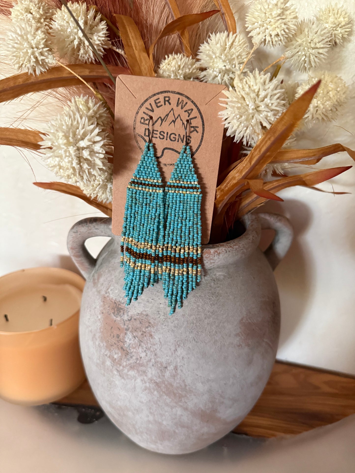 Turquoise fringe
