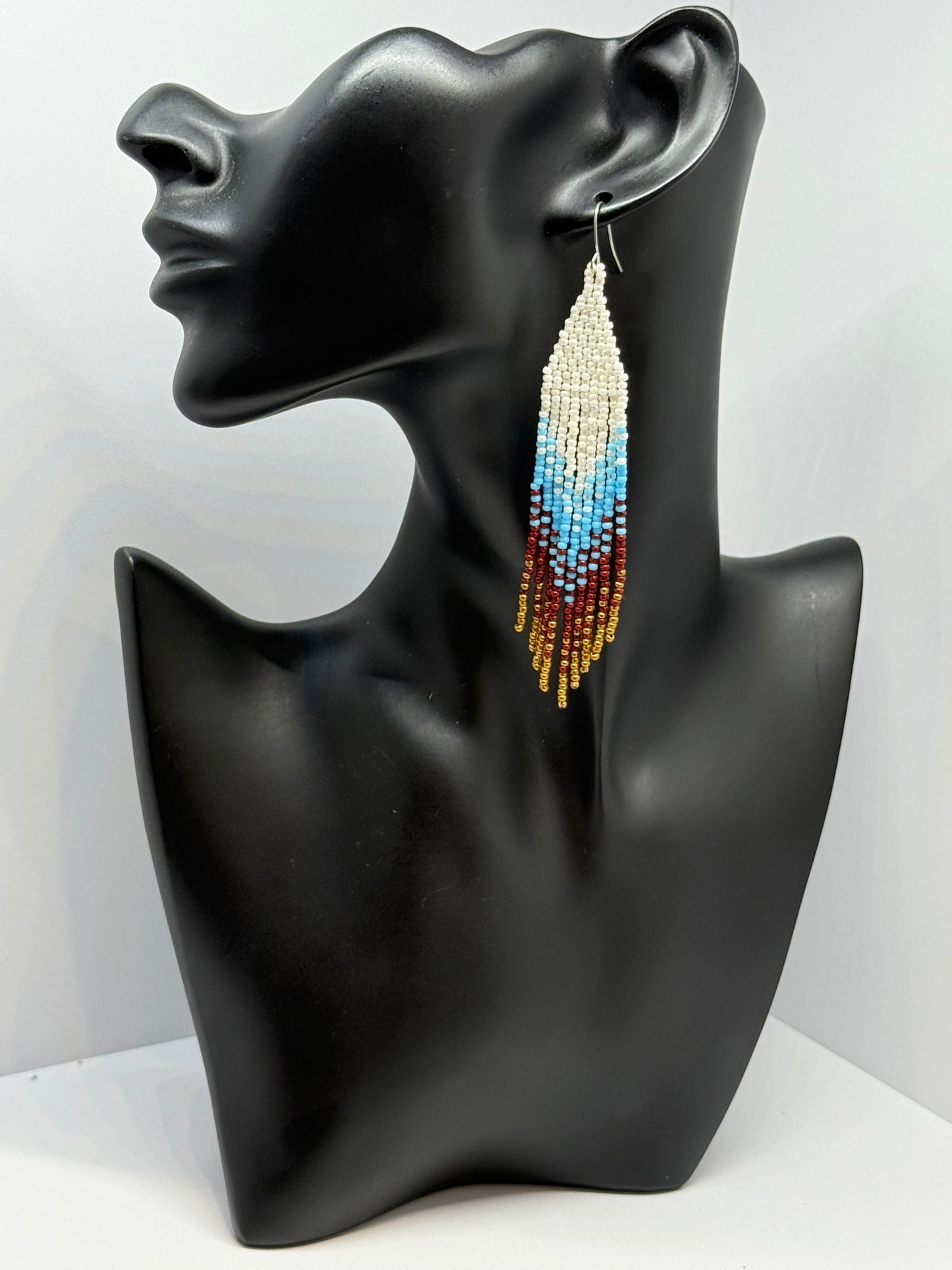Blue fringe